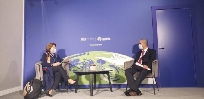 प्रधानमन्त्री देउवासँग आइएमओका महासचिवको भेटवार्ता