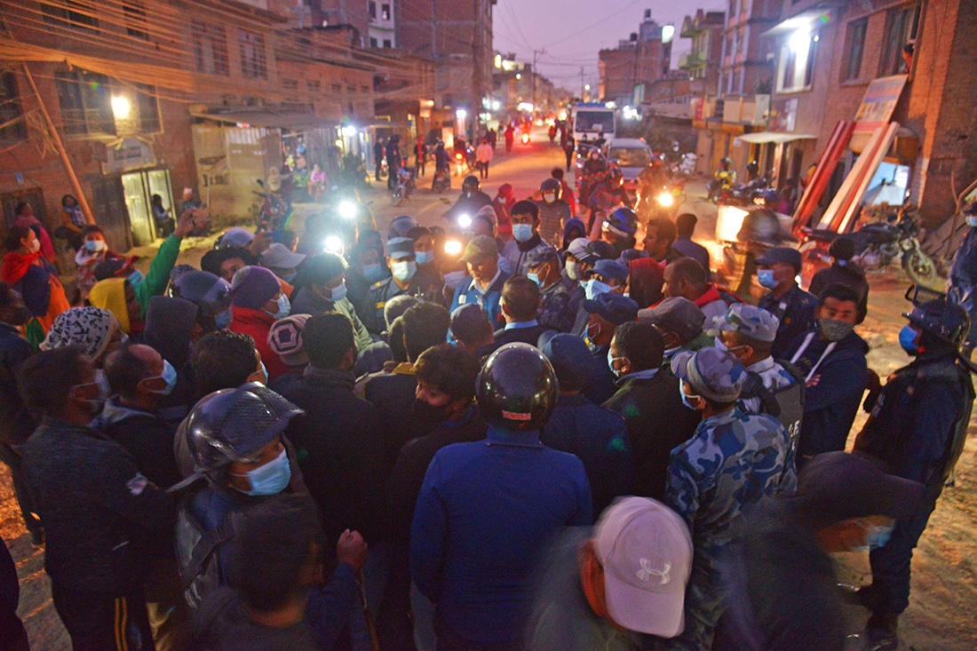 हरिसिद्धि सडक २५ मंसिरभित्र कालाेपत्रे गर्न स्थानीयसँग लिखित सहमति