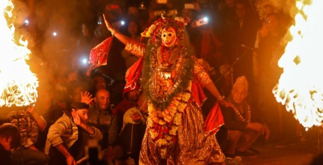 हिरयण्यकश्यपु वध मञ्चनसँगै ‘कात्तिक नाट्य महोत्सव’ सम्पन्न