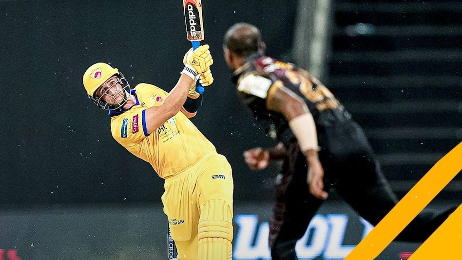 टि–१० लिगमा तुफान, १ ओभरमा ३५ रन, २३ बल खेल्दा ८ वटा छक्का