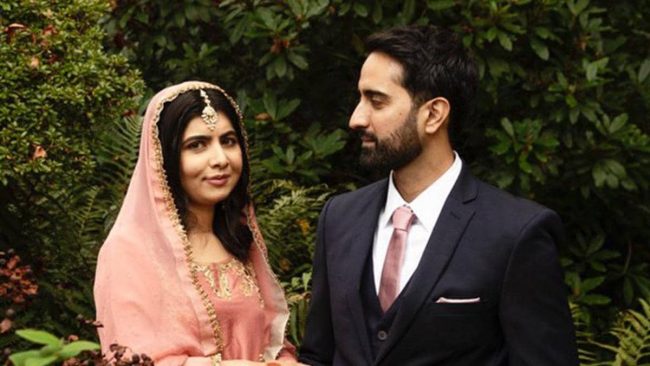 नोबेल पुरस्कार विजेता मलाला युसुफजाइले बिहे गरिन्, को हुन् उनका श्रीमान्?