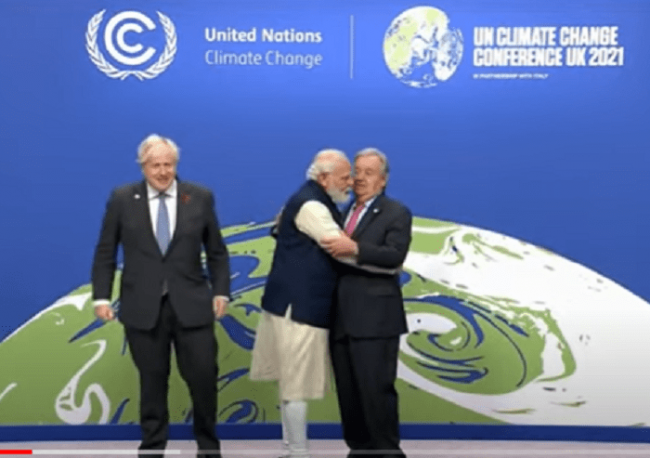 मोदीले अंगालो हाल्न खोज्दा राष्ट्रसंघका महासचिवले असहज माने