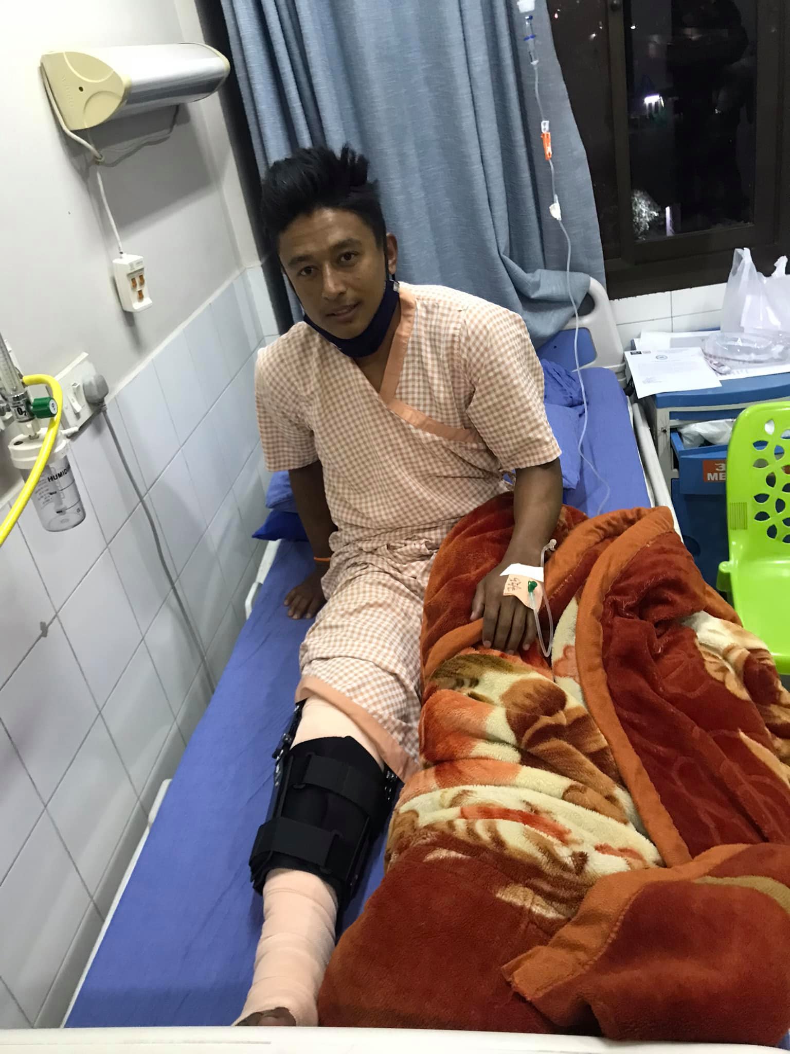 नवयुगको घुँडाको सफल शल्यक्रिया, करिब दुई महिना मैदान बाहिरै रहने