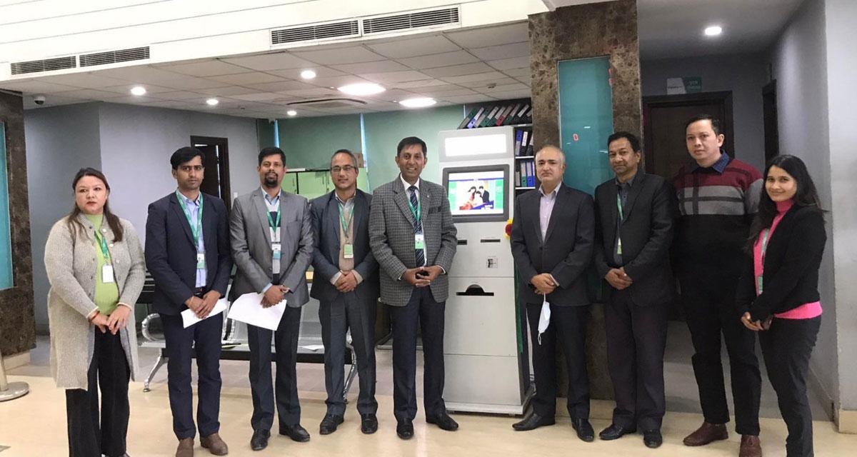 सिटिजन्स बैंकले सुरु गर्‍यो कियोस्क सेवा