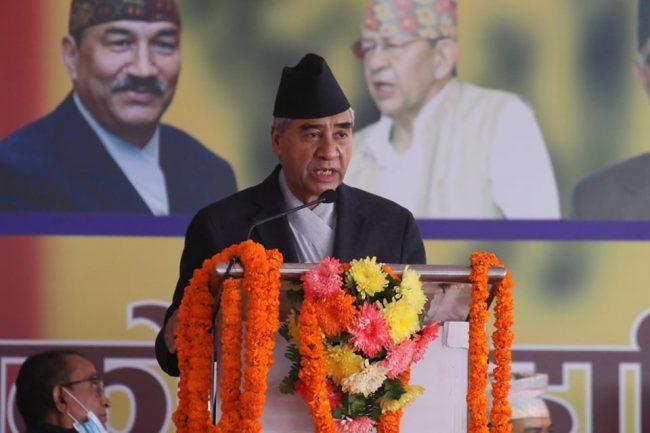 राष्ट्रिय हितको मुद्दा सबै दल मिलेर अघि बढ्नुपर्छः प्रधानमन्त्री देउवा