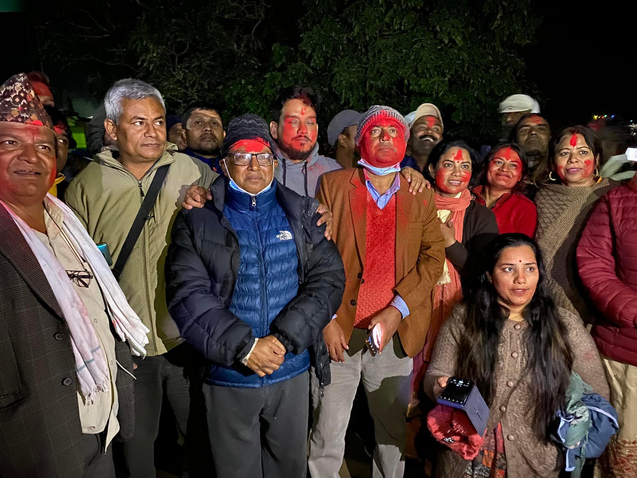 कांग्रेस अधिवेशन : सर्लाही-३ मा संस्थापन पक्षकाे प्यानल नै विजयी