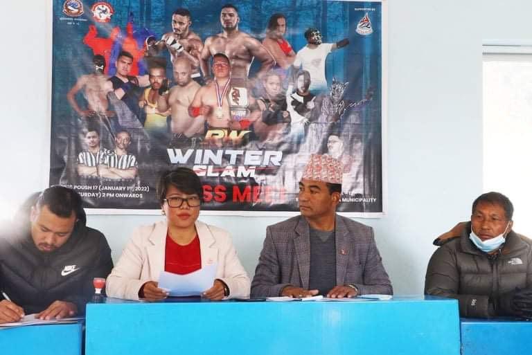 रिङ रेस्लिङ विन्टर स्लाम पुस १७ गते