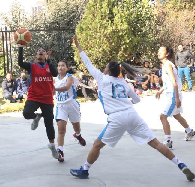 रोयल बास्केटबल प्रतियोगिताको च्याम्पियन