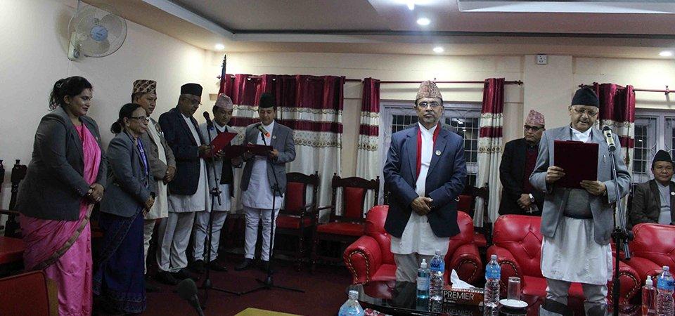 संघदेखि प्रदेशसम्म ९६ जना मन्त्री