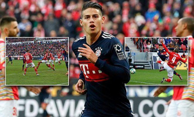 बायर्नलाई शीर्ष स्थानमा ६ अंकको अग्रता