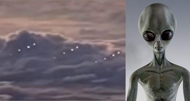 एलियनका १२ वटा जहाज एकैचोटी लाइन लागेर उडेको देखियो