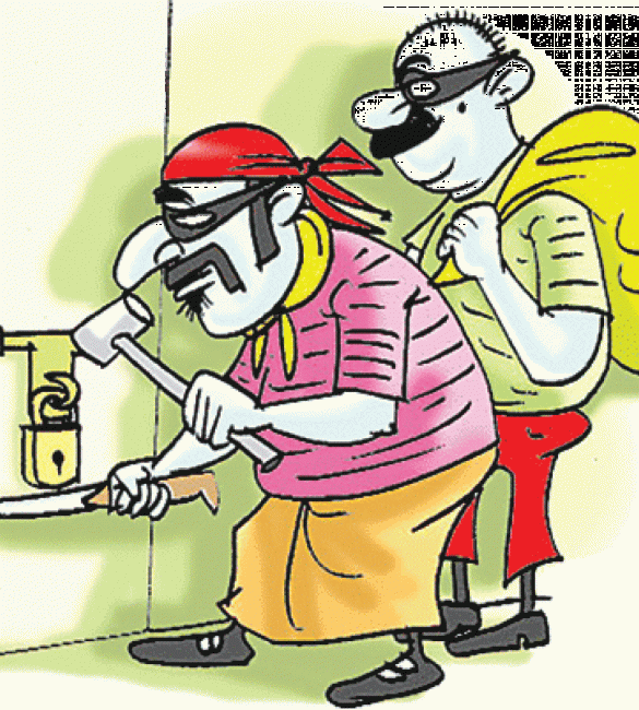 सूर्यविनायकबाट २५ लाखभन्दा बढीको सुन तथा चाँदीका गहना चोरी