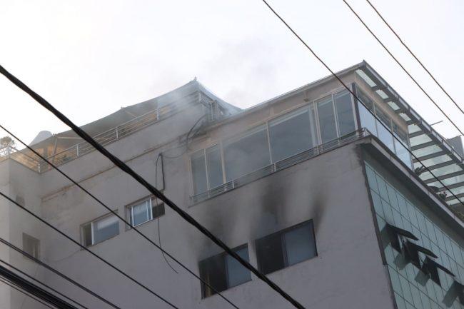 इन्द्रेणी कप्लेक्समा आगलागीबाट साढे तीन करोडको क्षति