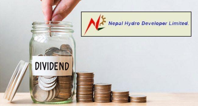 नेपाल हाइड्रो डेभलपर्सले गर्यो ७.५६ प्रतिशत लाभांश दिने घोषणा