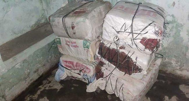 सर्लाहीबाट डेढ सय किलो बढी गाँजा बरामद