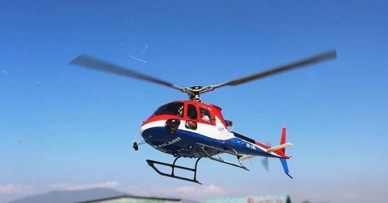 गर्भवतीको हेलिकोप्टरमार्फत उद्धार