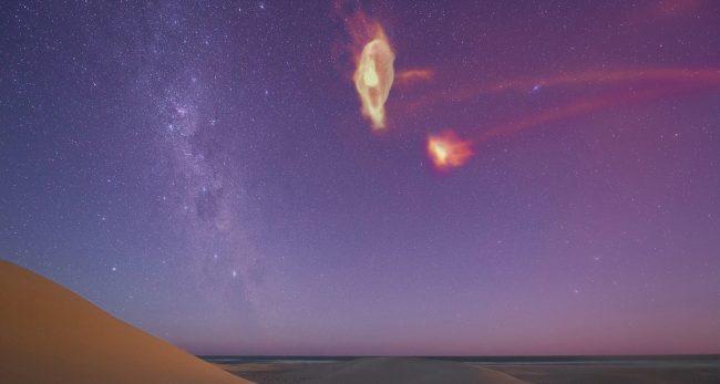 अन्तरिक्षमा हुँदैछ ‘महायुद्ध’, हाम्रो आकाशगंगासँग २ वटा ‘स्पेस डेभिल’ ठोक्किँदै