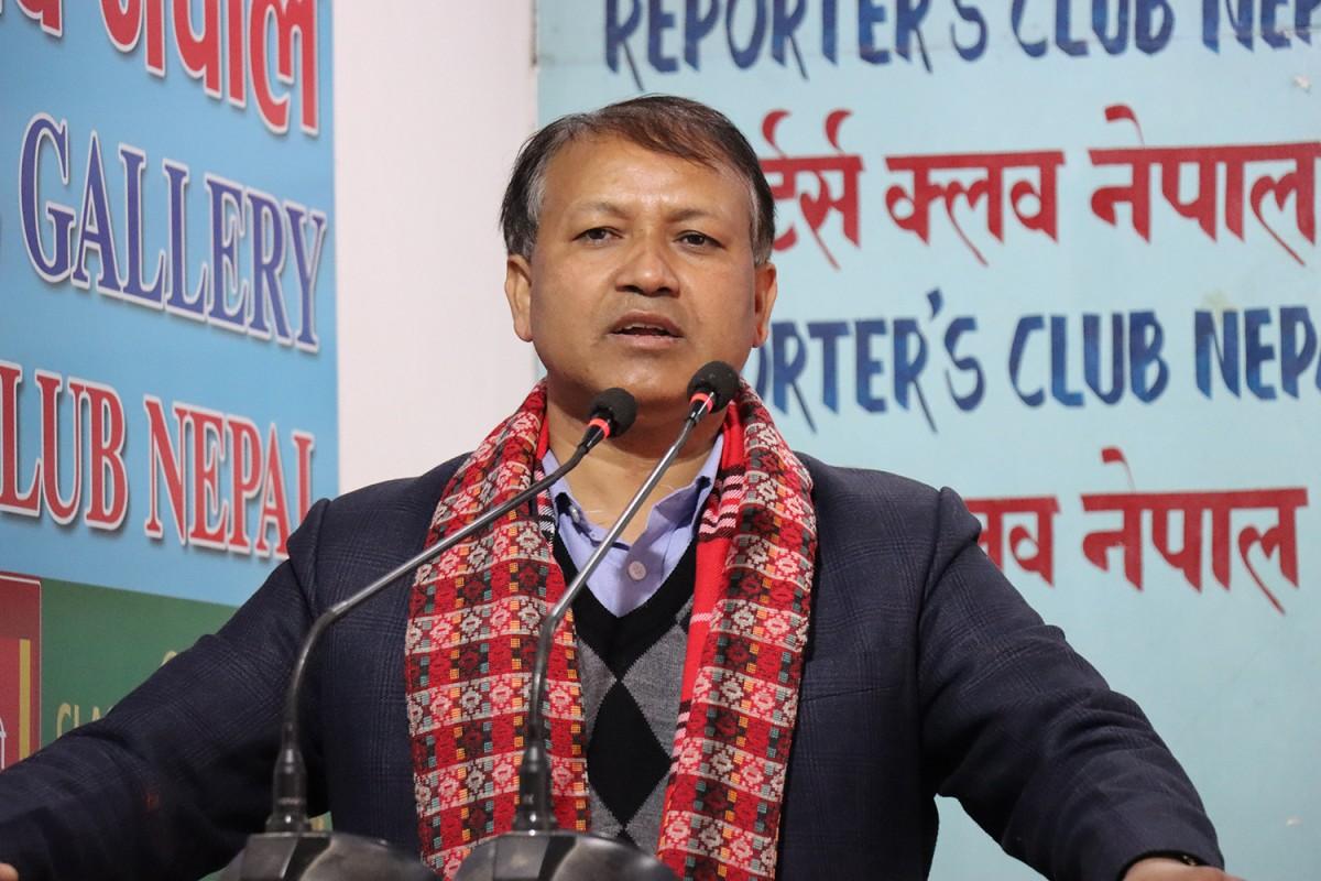 गणतन्त्र र संघीयता बचाउन पाँच दलीय गठबन्धनः सहमहामन्त्री परियार