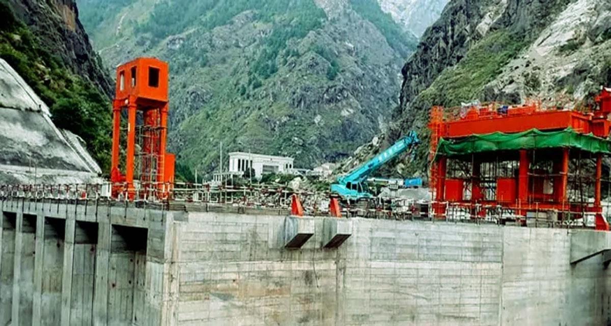 रसुवागढी जलविद्युत् आयोजनाको उपकरण जडान सुरू