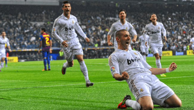 बेन्जेमाले दुई गोल गर्दा रियललाई आठ अंकको अग्रता