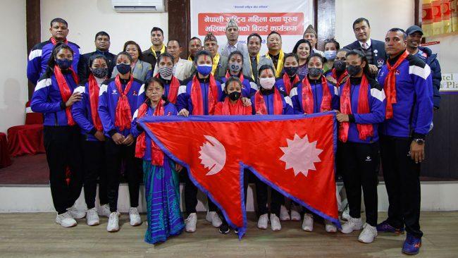 महिला टोलीले बंगलादेश र पुरुषले श्रीलंकासँग खेल्दै