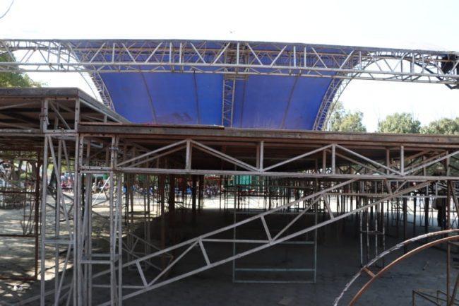 कांग्रेस महाधिवेशनका लागि २५ लाखको मन्च (फोटोफिचर)