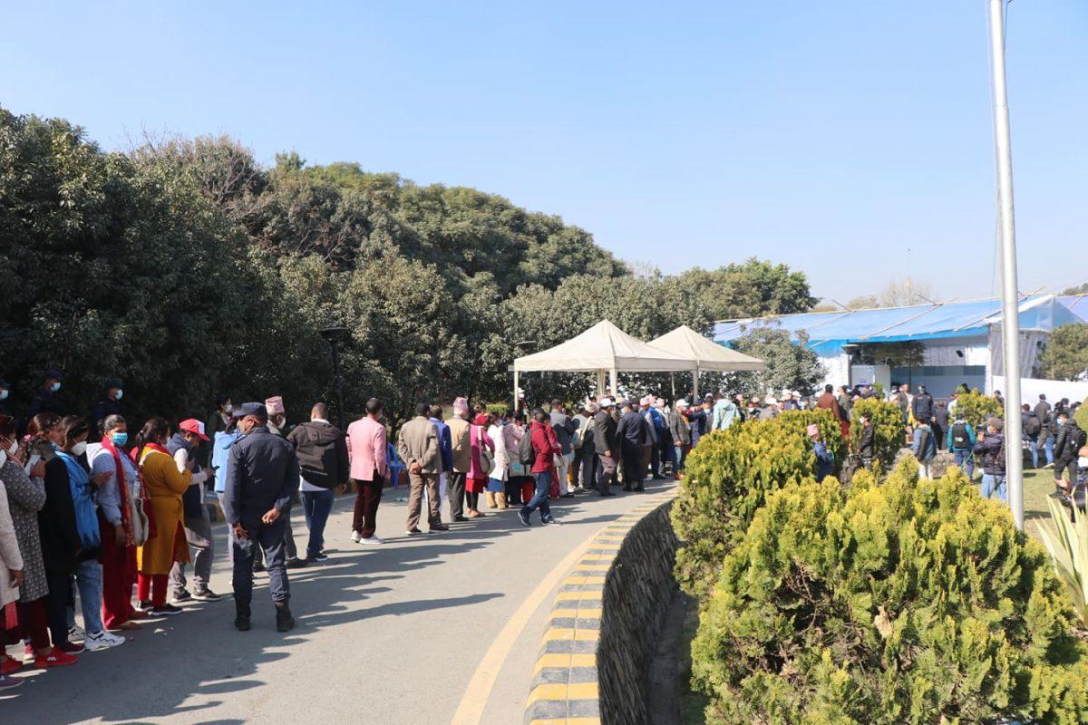 साढे ११ बजेसम्म थपियो मतदानको समय