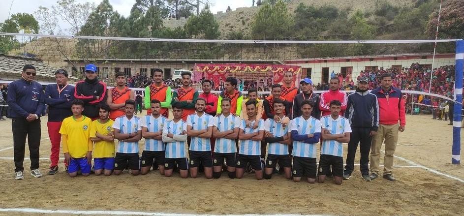 अन्तरपालिका भलिबल प्रतियोगिताको उपाधि मेलौली नगरपालिकालाई