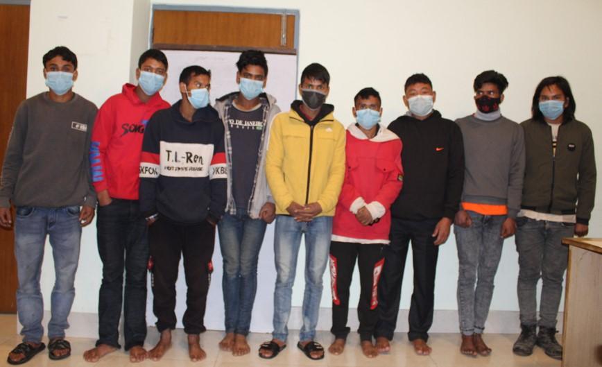 नयाँ बसपार्क सामूहिक बलात्कार घटनाः प्रहरीद्वारा ९ जना सार्वजनिक