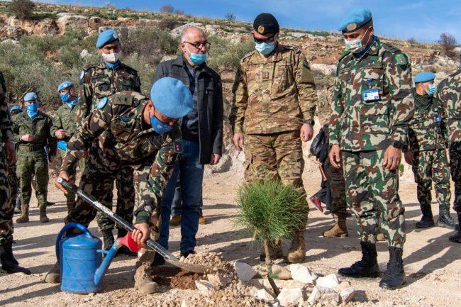 शान्ति मिसनमा दक्षिण लेबनानमा खटिएको नेपाली सेनाले बनायो कृषि पोखरी र उद्यान