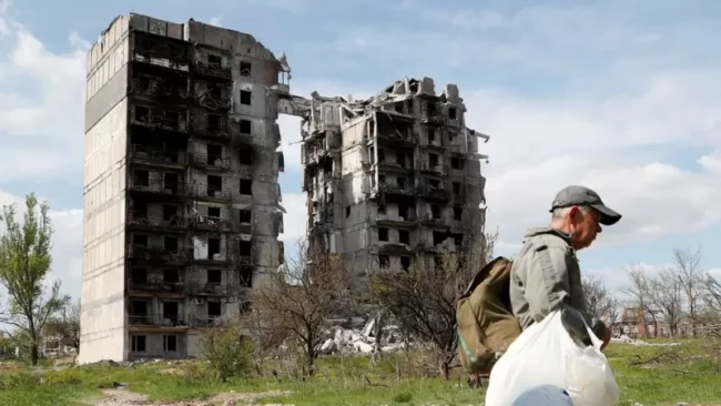 मारिऊपोलस्थित युक्रेन नियन्त्रित क्षेत्रमा ‘रुसको पूर्णस्तरको हमला’
