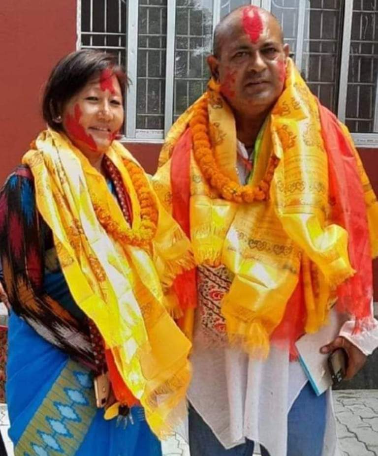 त्रियुगाकाे प्रमुखमा कांग्रेस र उपप्रमुख एमाले विजयी