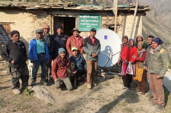 छाङ्गरुमा नेपाल टेलिकमको फोरजी, तिङ्करमा एनटिसेट जडान
