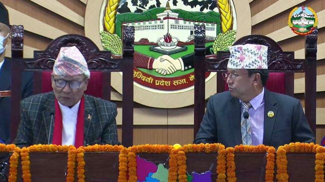 लुम्बिनी प्रदेशको नीति तथा कार्यक्रमः स्थायी राजधानी व्यवस्थापनलाई गौरवको आयोजना घोषणा