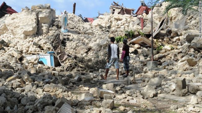 फिलिपिन्सका ७ दशमलब १ म्याग्निच्युडको भूकम्प