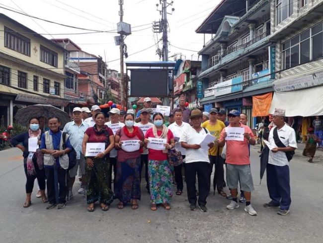 अस्पताल खारेज गर्ने निर्णय विरुद्ध लमजुङका नागरिक समाज आन्दोलित