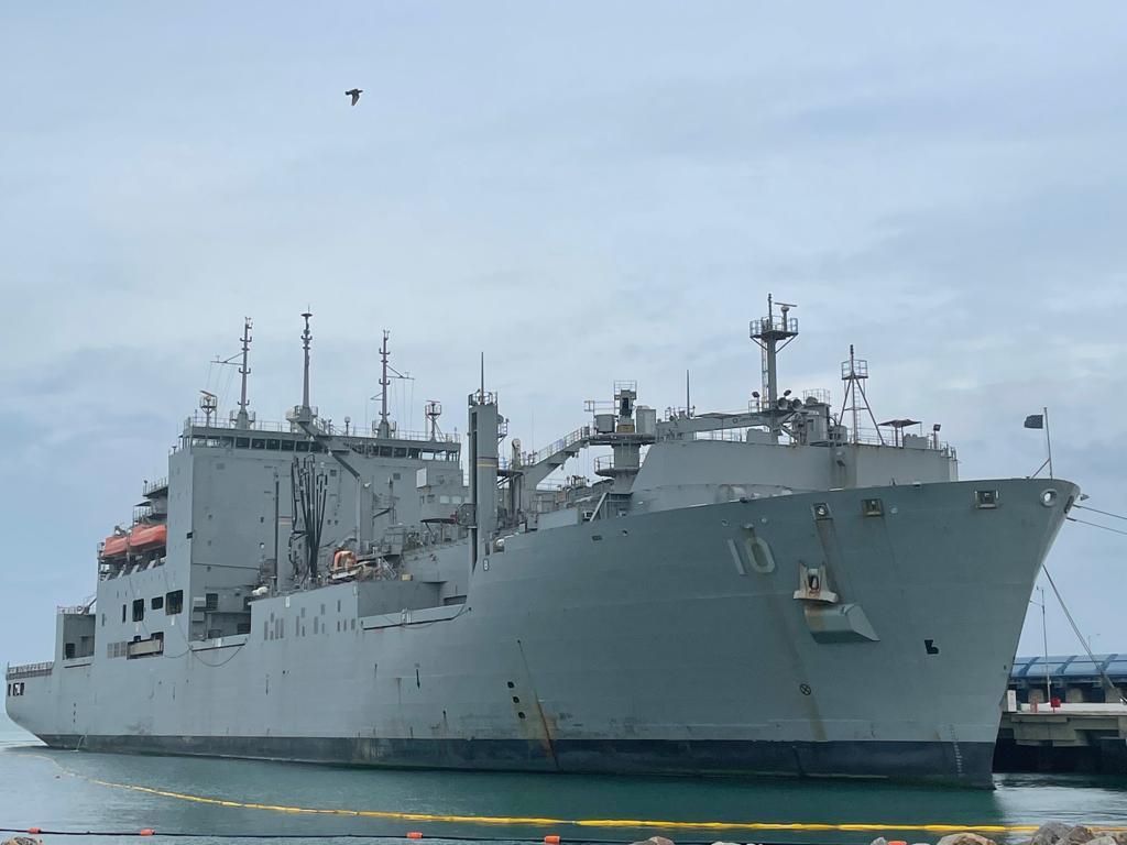 अमेरिकी नौसेनाको युद्धपोत भारतको चेन्नइमा