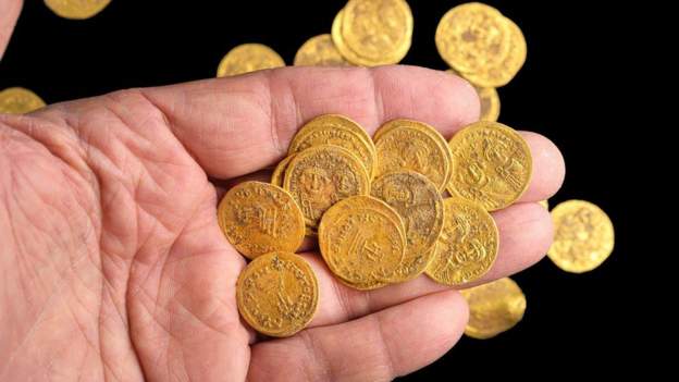 इजरायलमा बाइजान्टिन साम्राज्य युगको सुनको सिक्का भेटियो
