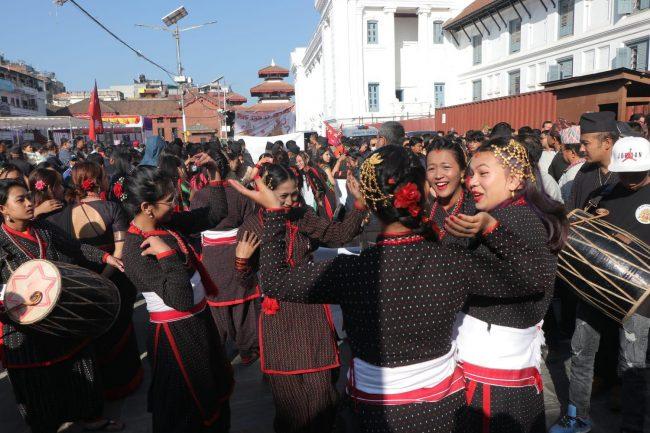 बसन्तपुरमा नेपाल संवत् ११४३ को उत्सव मनाइयो (फोटोफिचर)