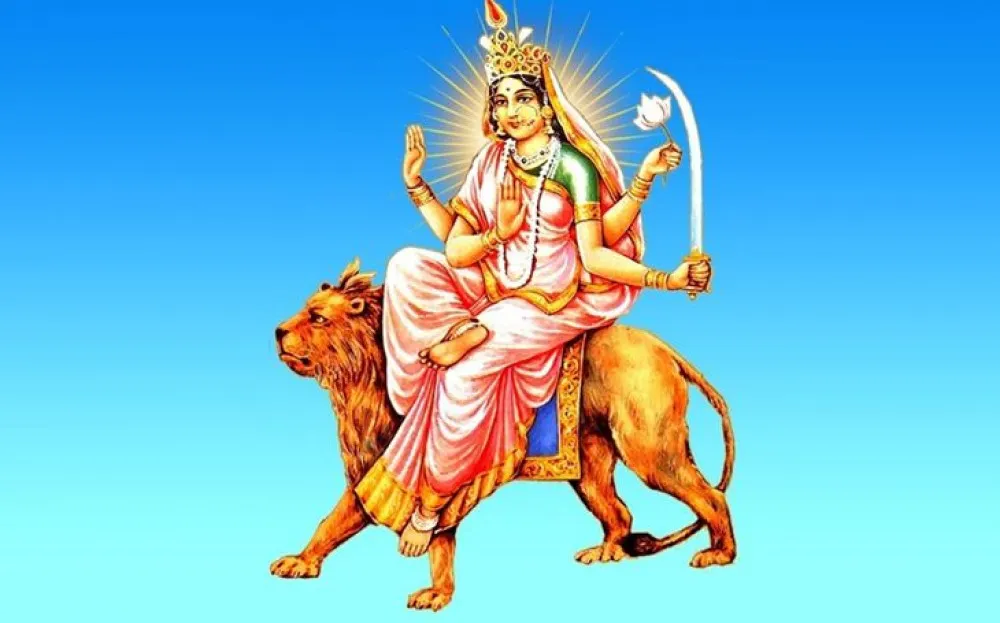 नवरात्रको सातौँ दिन गरियो कालरात्रि देवीको विशेष पूजा आराधना