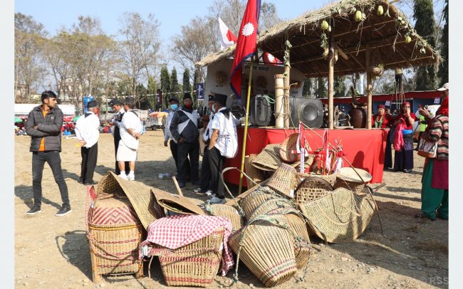 नेपाली मौलिक परम्परा जोगाउन पोखरामा सडक महोत्सव, लोपोन्मुख सामग्री प्रदर्शन
