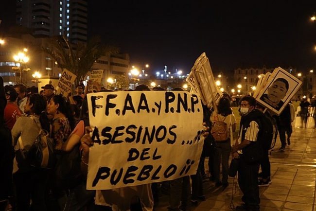 पेरुमा सरकारविरोधी प्रदर्शन थप चर्कियो, दर्जनौँ प्रदर्शनकारी मारिए