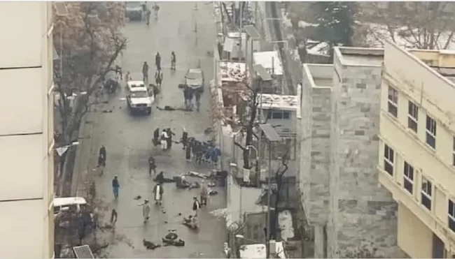 अफगानिस्तानको विदेश मन्त्रालयबाहिर आत्मघाती हमला, २० जना हताहत