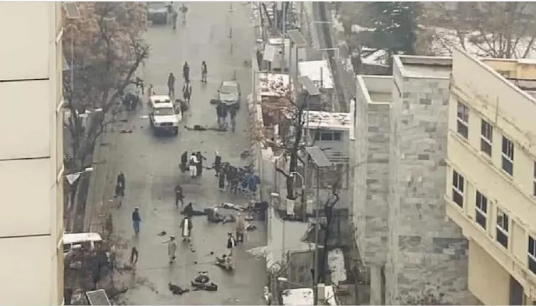 अफगानिस्तानको विदेश मन्त्रालयबाहिर आत्मघाती हमला, २० जना हताहत