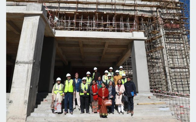 सङ्घीय संसद् भवन निर्माण गति सुस्त छ, सुधार्नुस्: संसदीय टोली