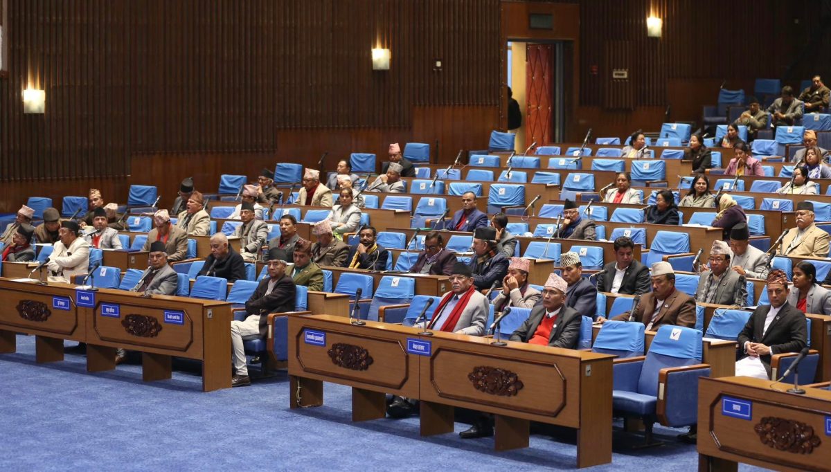 प्रतिनिधिसभा बैठक : सभामुखको निर्वाचनका लागि प्रस्ताव प्रस्तुत