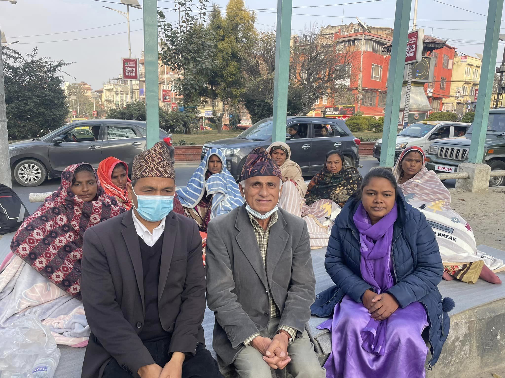 निर्मला कुर्मीको न्यायिक आन्दोलनमा डा.गोविन्द केसीको ऐक्यबद्धता