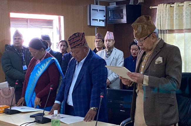 माया र प्रेमले लिए शपथ