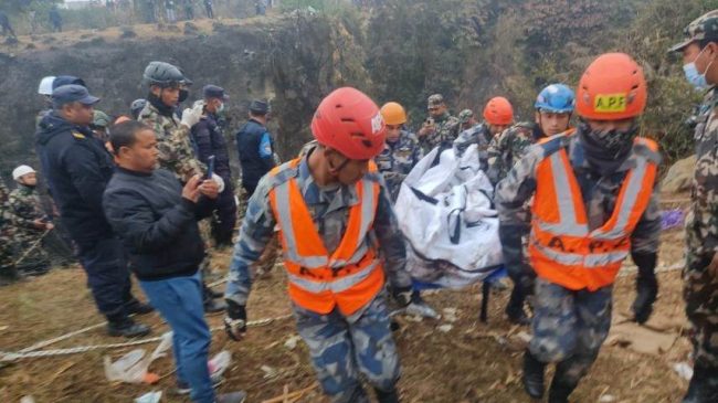 पोखरा विमान दुर्घटनाः शव काठमाडौं पठाइँदै