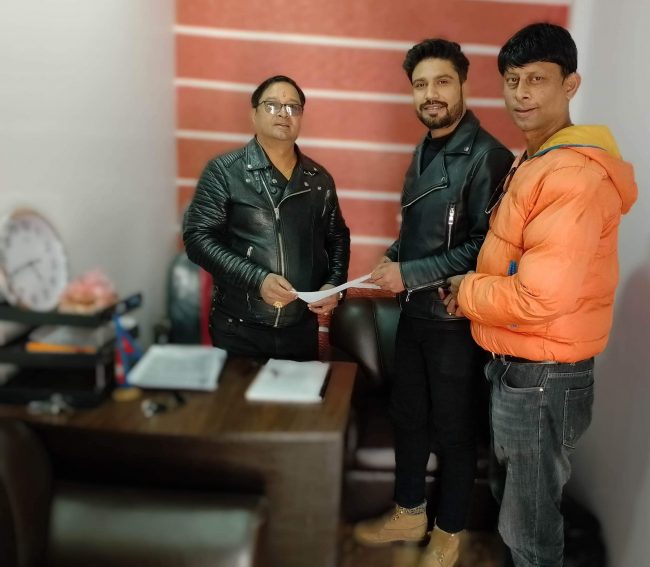 निर्देशक गिरीको फिल्म नम्बरी सुनमा अभिनेता बिनोद न्यौपाने अनुबन्धित